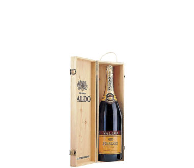 Prosecco VALDO Marca Oro Vino Spumante DOCG Jeraboam (in der Holzkiste!)