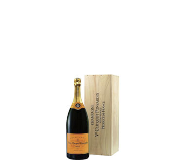 Veuve Clicquot Brut Champagne Jeroboam (in der Holzkiste!)