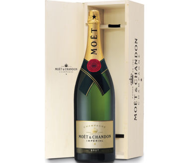 Moet Chandon Brut Imperial Jeroboam (in der Holzkiste!)