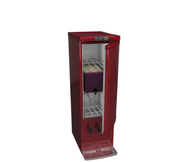 Bag-in-Box Kühlschrank rot Dispenser GCBIB110 -gebraucht-