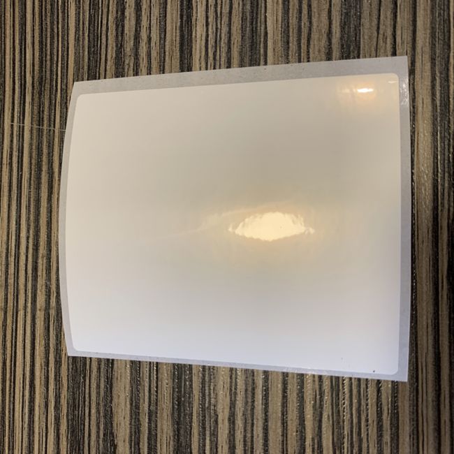 Etikett Folie weiß glänzend, Inkjet PP